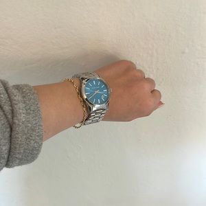 Michael Kors Watch with pretty blue face